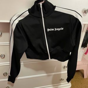 Palm Angels Crop Top Track Jacket